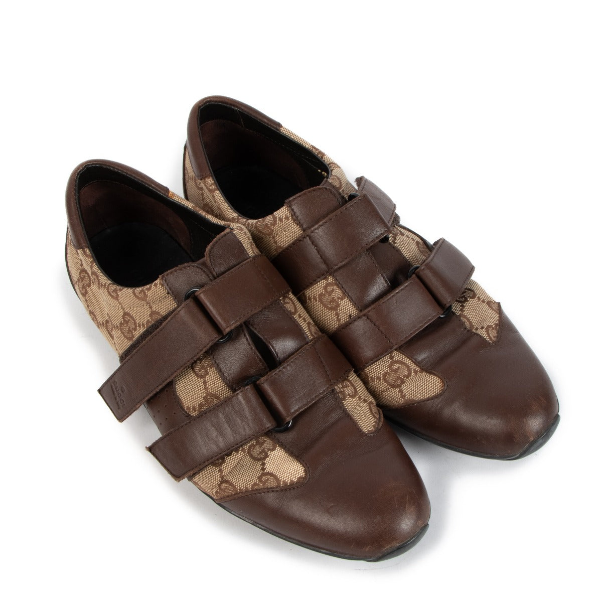 shop authentic second hand Gucci GG Canvas Sneakers on Labellov.com