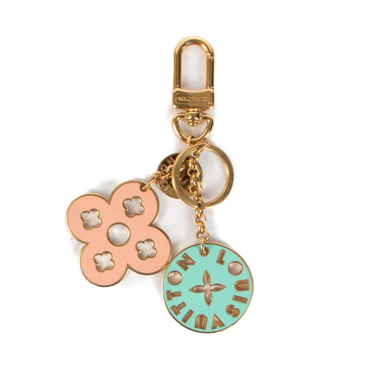 shop authentic second hand Louis Vuitton Nanogram Key Charm Looping Pastel on Labellov.com