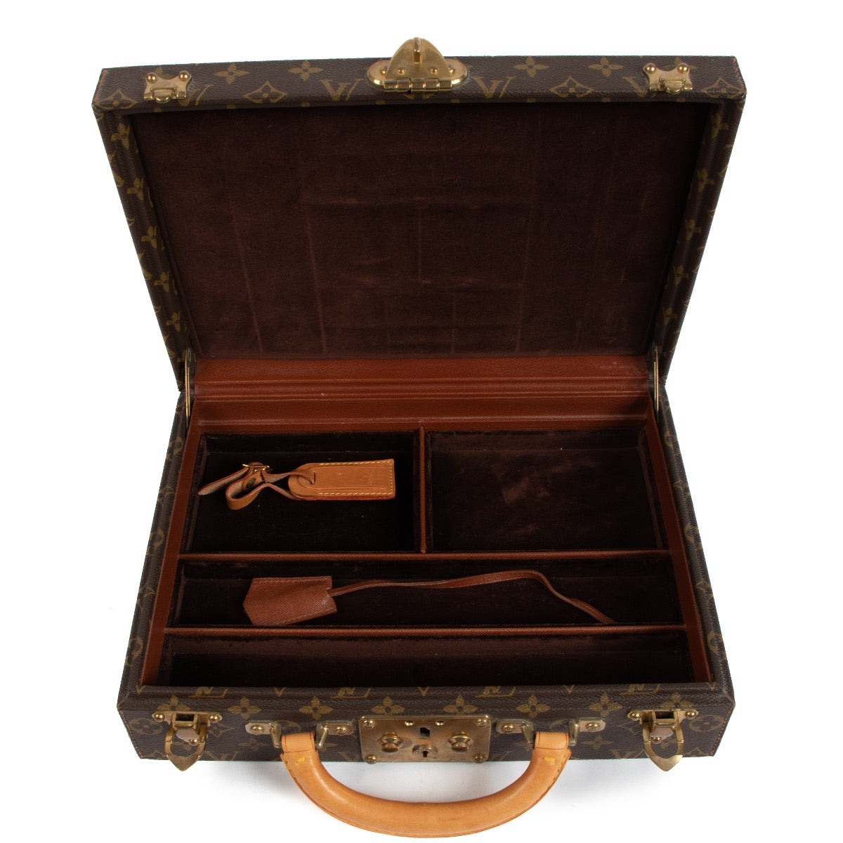 Shop safe online at Labellov in Antwerp, Brussels and Knokke this 100% authentic second hand Louis Vuitton Monogram Boîte Bijoux Jewellery Case