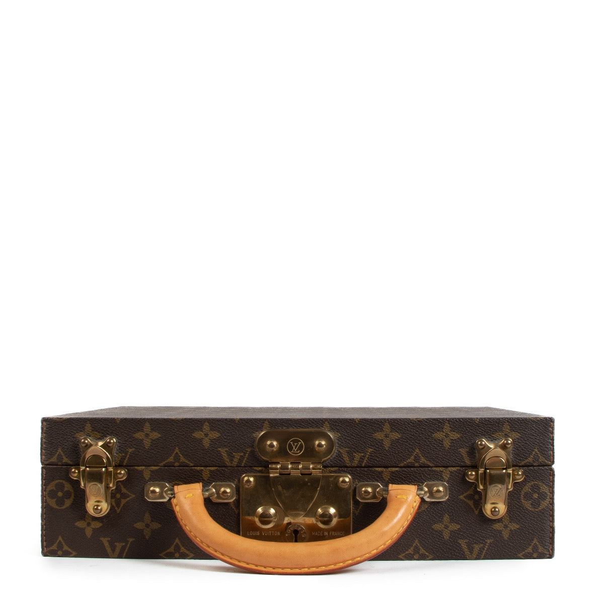 Shop safe online at Labellov in Antwerp, Brussels and Knokke this 100% authentic second hand Louis Vuitton Monogram Boîte Bijoux Jewellery Case