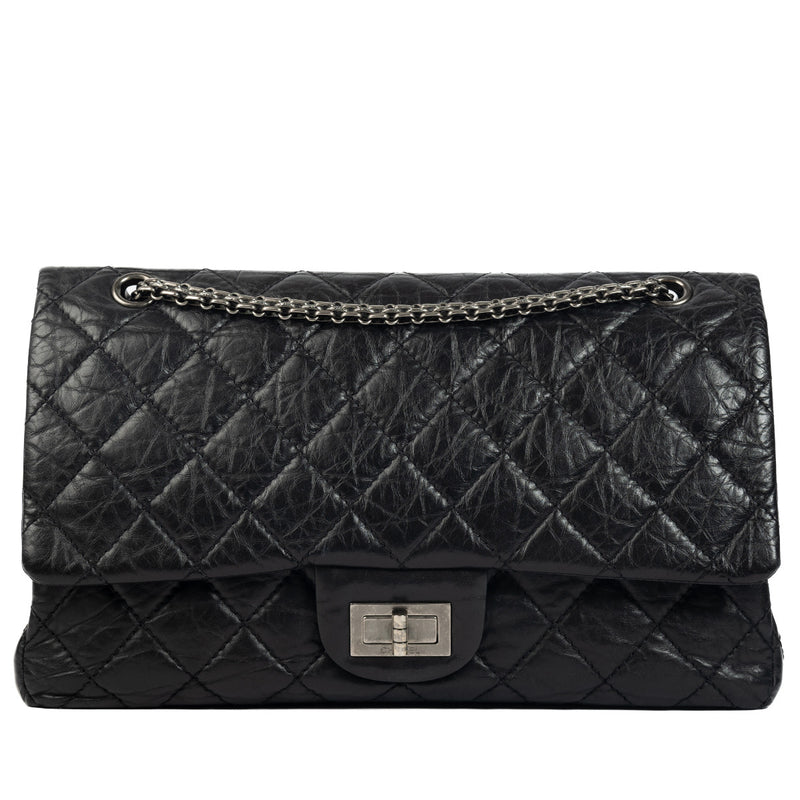 Chanel Black 2.55 Reissue Maxi 227