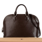 Louis Vuitton Alma PM Moka Epi Leather