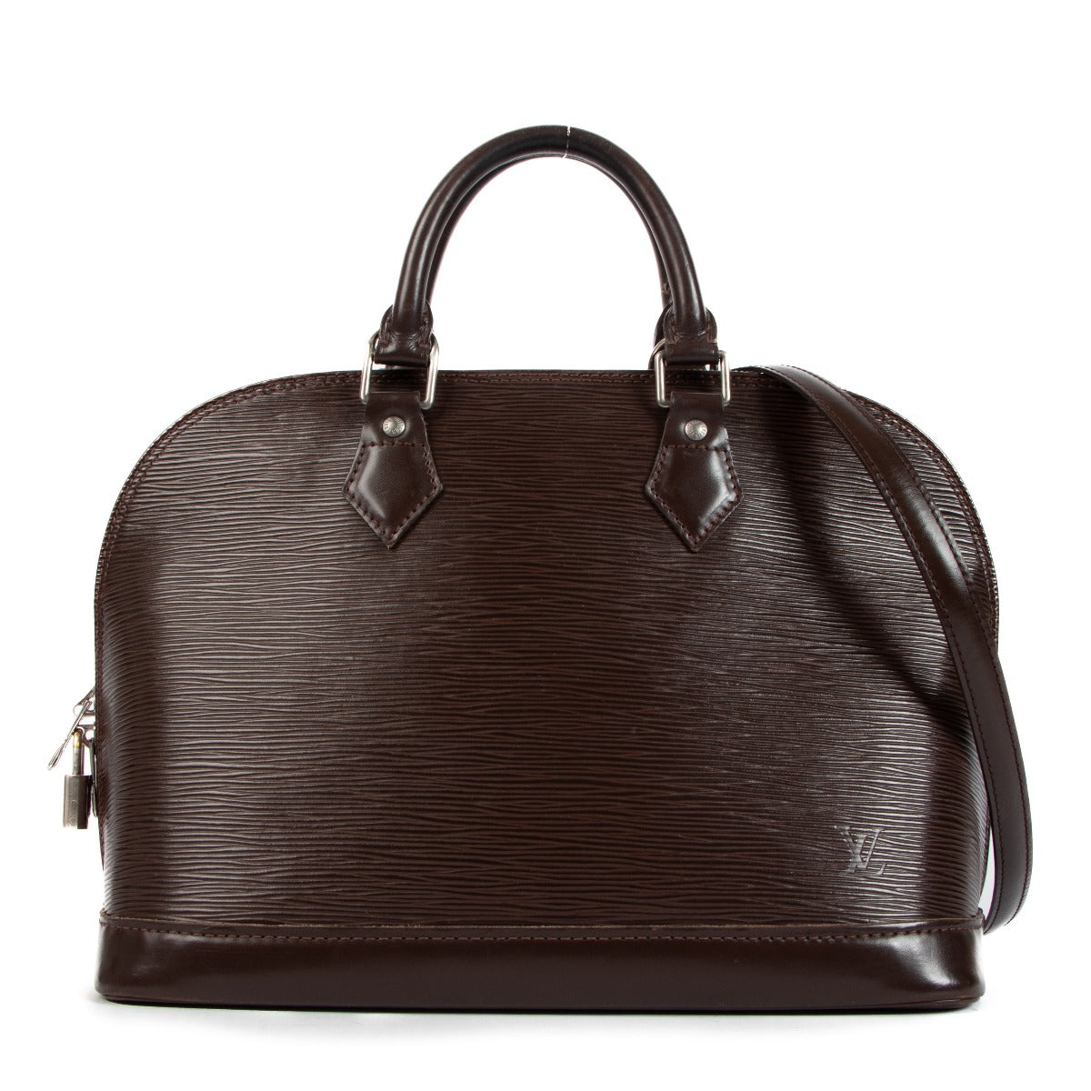 Louis Vuitton Alma PM Moka Epi Leather