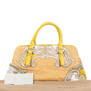 Bottega Veneta Embroidered Intrecciato Tote Bag