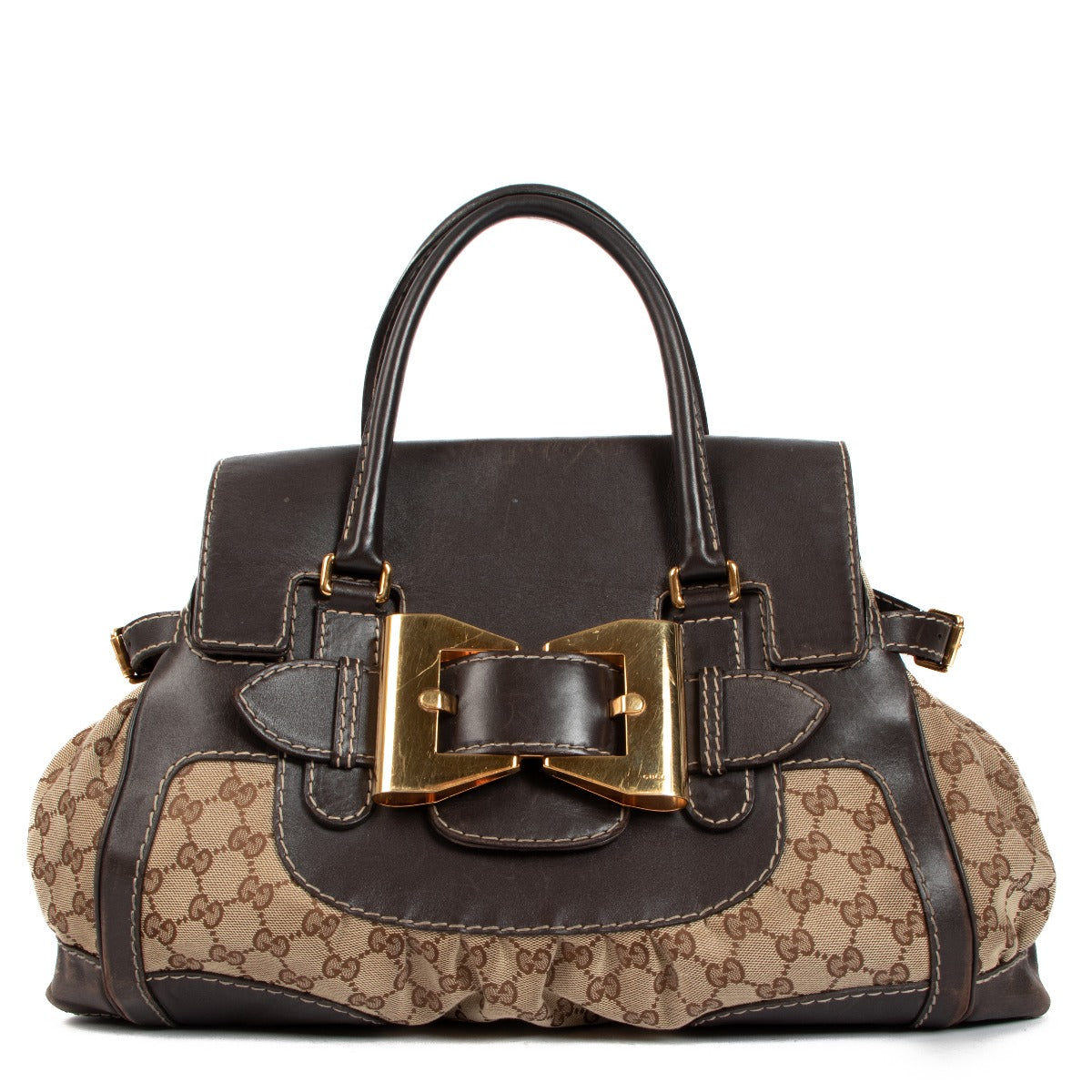 Gucci GG Canvas Large Queen Tote Bag