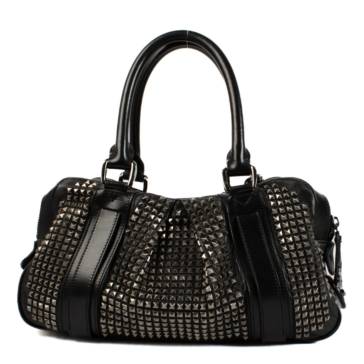 Shop 100% authentic secondhand Burberry Black Studs Top Handle Bag on Labellov.com