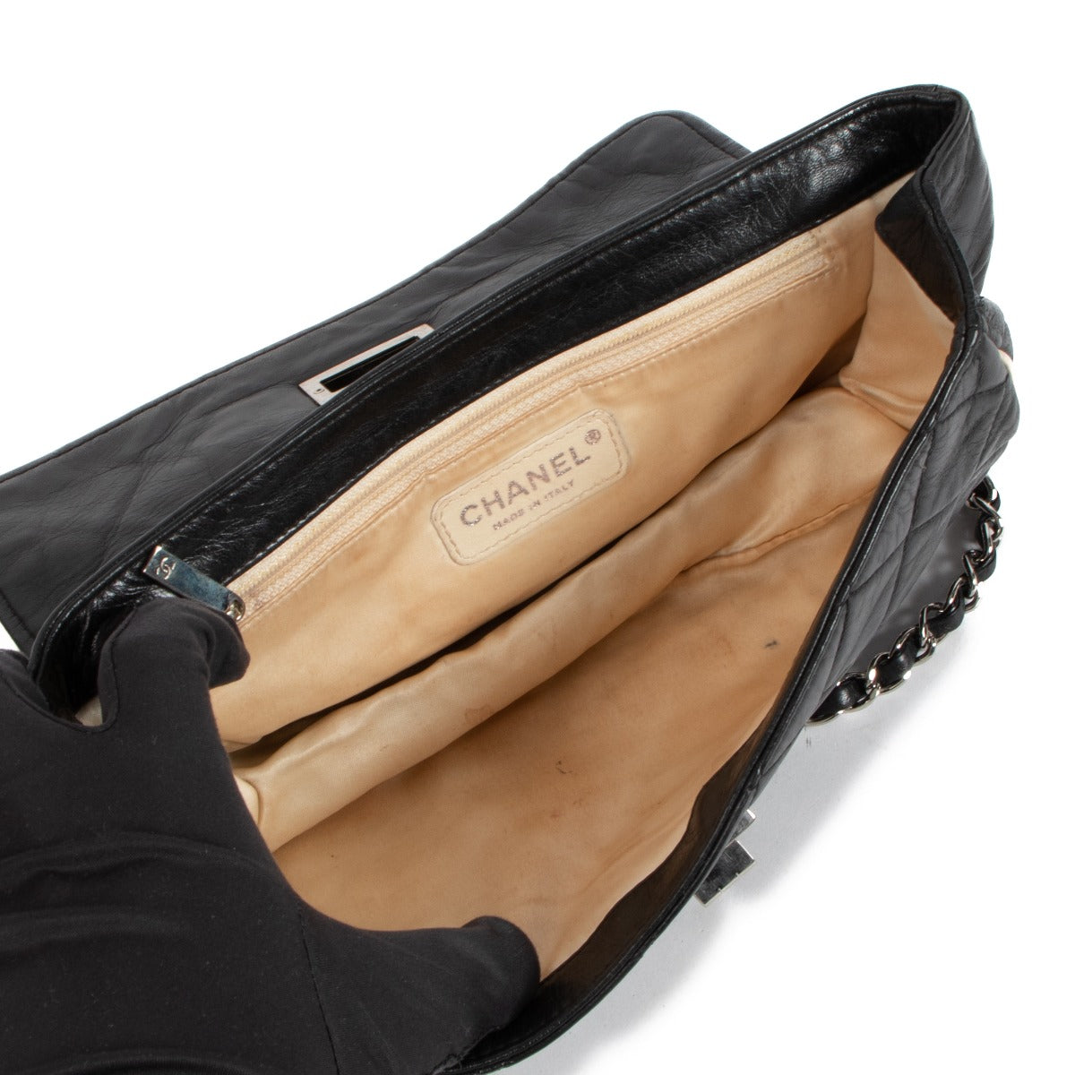 Chanel Zwarte East West Mademoiselle Flap Tas