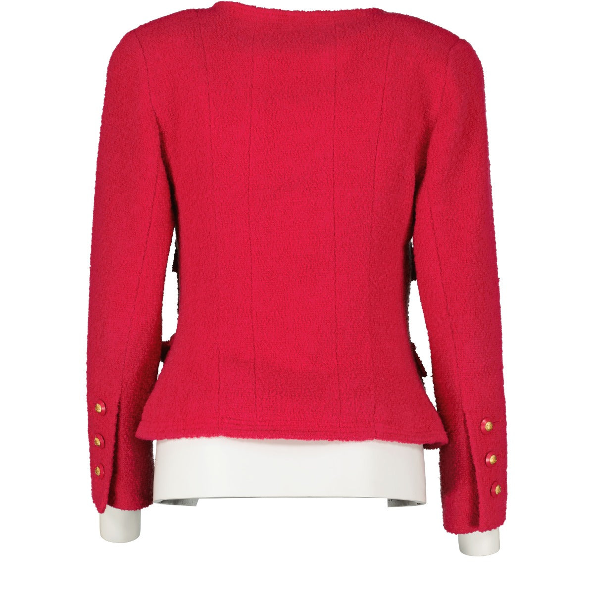 Chanel Vintage Fuchsia Tweed Jacket