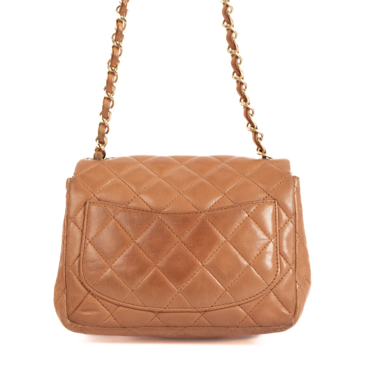 Chanel Vieux Rose Mini Square Classic Flap Bag