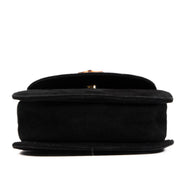 Shop 100% authentic second-hand Gucci Black Suede Micro 1947 Bamboo Crossbody Bag on Labellov.com