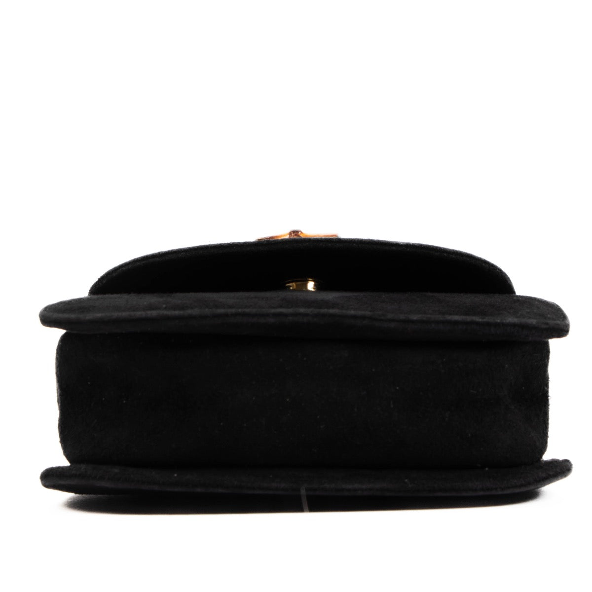 Shop 100% authentic second-hand Gucci Black Suede Micro 1947 Bamboo Crossbody Bag on Labellov.com