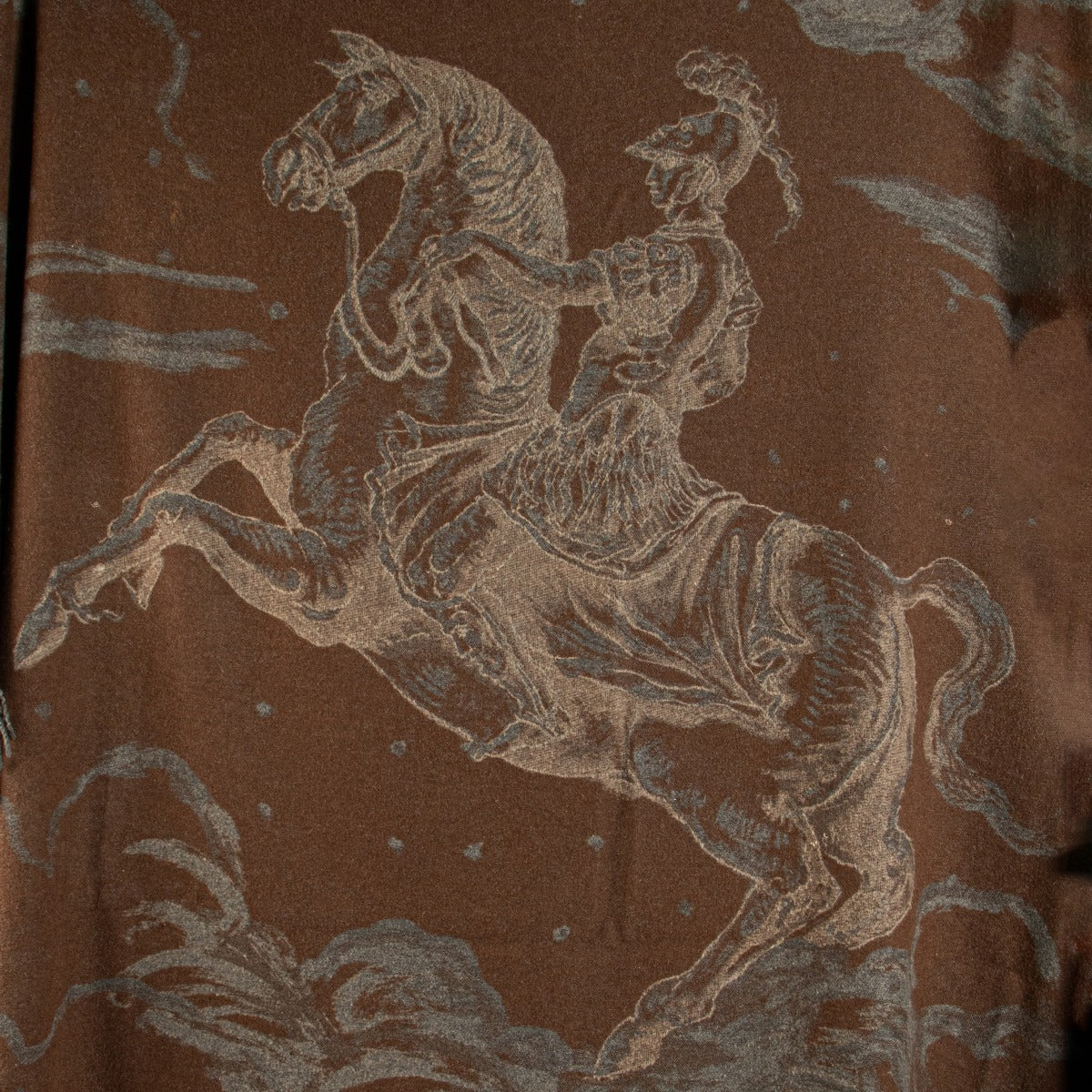 Hermès Horse Knight Throw Blanket