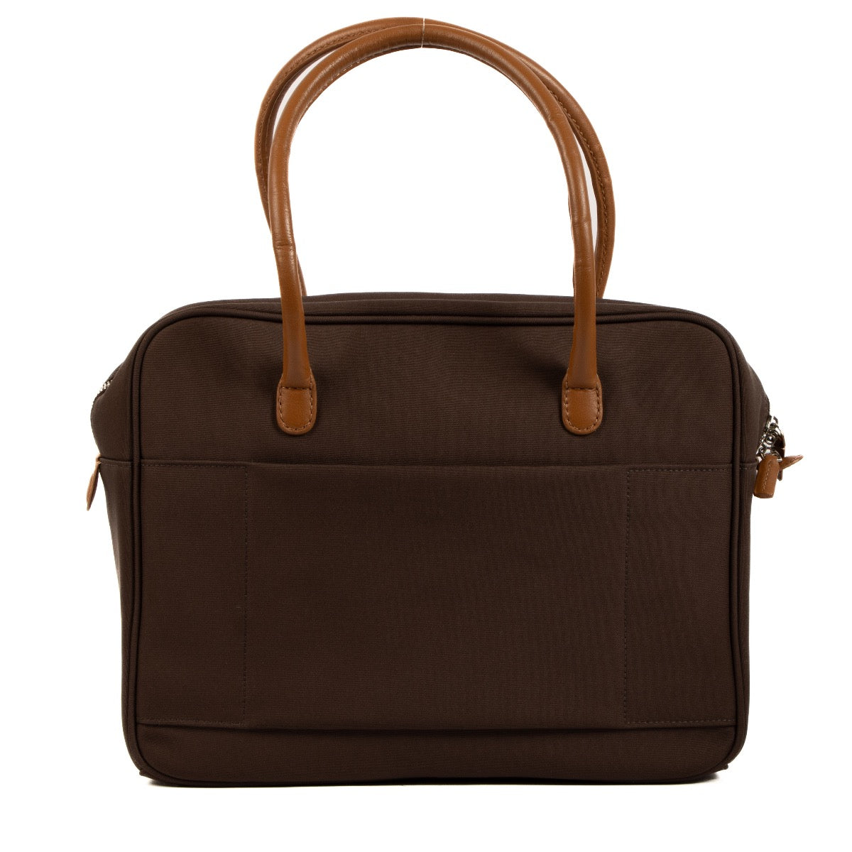 Shop 100% authentic second-hand Delvaux Brown Airess Shoulder Bag Canvas + Toiletry Case on Labellov.com