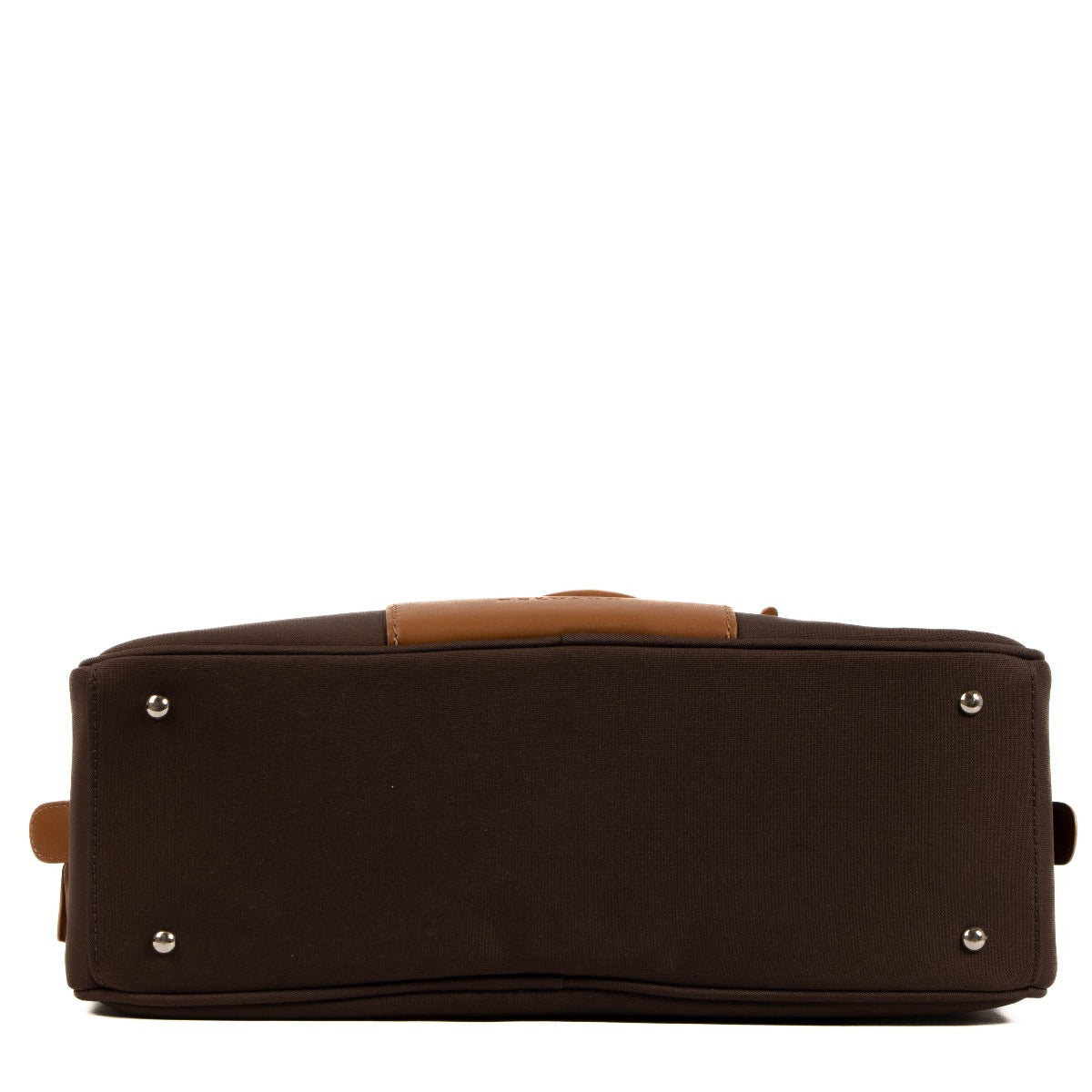 Shop 100% authentic second-hand Delvaux Brown Airess Shoulder Bag Canvas + Toiletry Case on Labellov.com