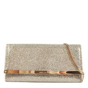 Shop safe online at Labellov in Antwerp, Brussels and Knokke these 100% authentic second hand Jimmy Choo Milla Glitter Clutch