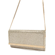Shop safe online at Labellov in Antwerp, Brussels and Knokke these 100% authentic second hand Jimmy Choo Milla Glitter Clutch