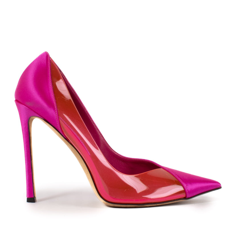 shop 100% authentic second hand Jimmy Choo Pink PVC Pumps - Size 39 on Labellov.com