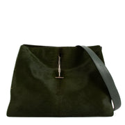 Celine Green Pony Hair New Shoulder Bag