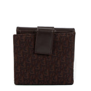 Shop safe online at Labellov in Antwerp, Brussels or Knokke this 100% authentic second hand Christian Dior Brown Oblique Canvas Wallet