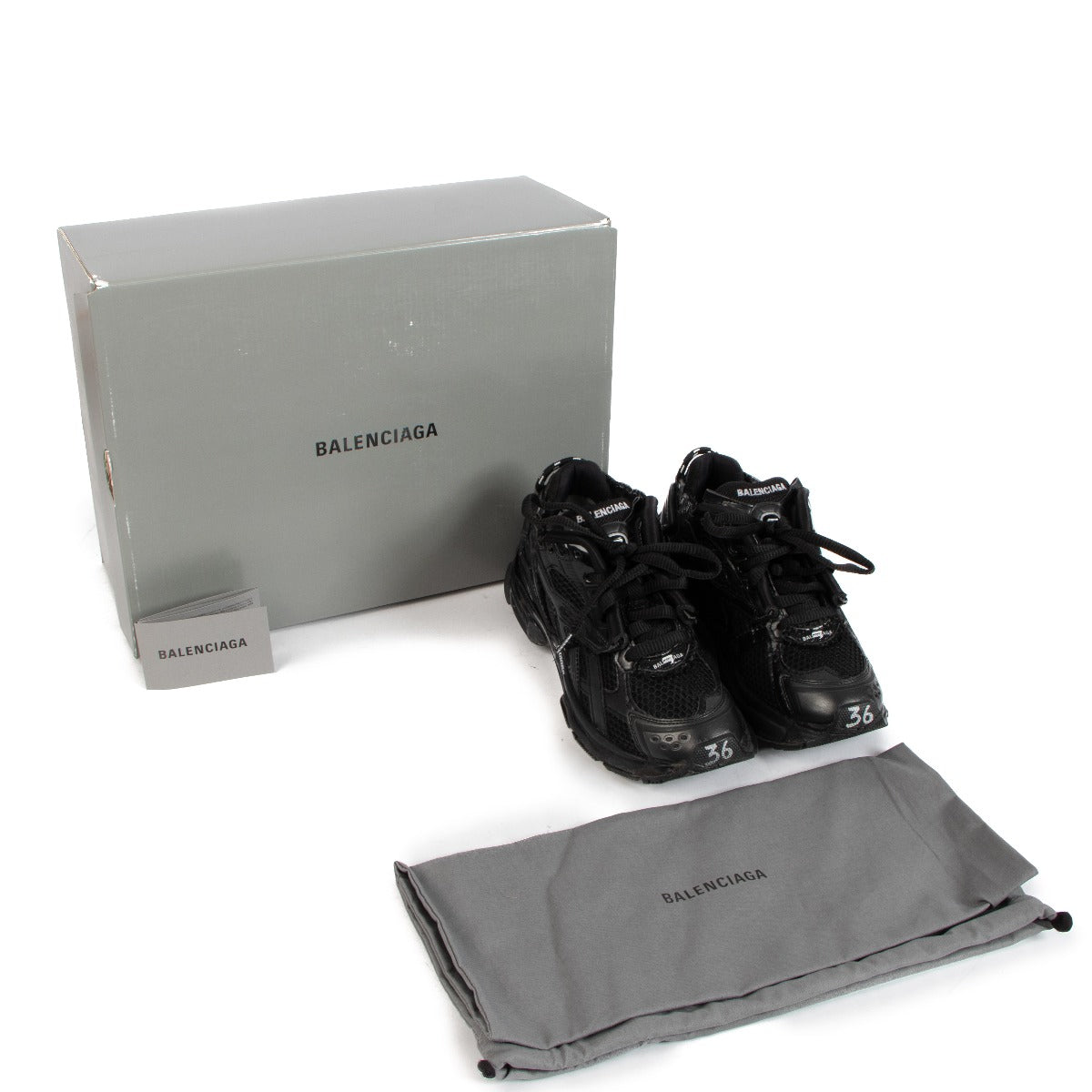 Balenciaga, Black, Runner, Sneakers, Labellov, Antwerp,