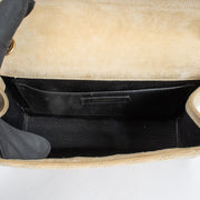 Shop the authentic Saint Laurent Beige Suede Medium Envelope Bag second hand on Labellov.com.
