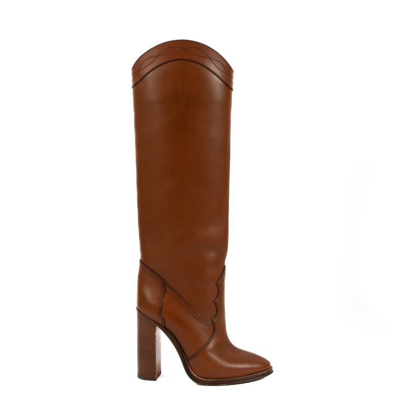 Saint Laurent Bruine Kate 105 Laarzen - maat 37