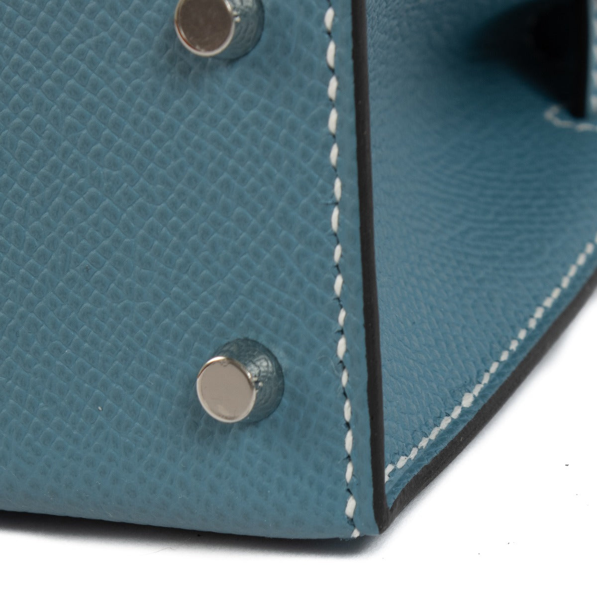 Hermès New Bleu Jean Kelly Mini