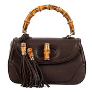shop 100% authentic second hand Gucci Brown Bamboo Top Handle on Labellov.com