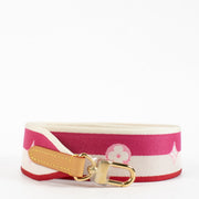 Authentic Second Hand Louis Vuitton Pink Striped Strap on Labellov.com
