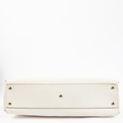 Cartier White Marcello Top handle