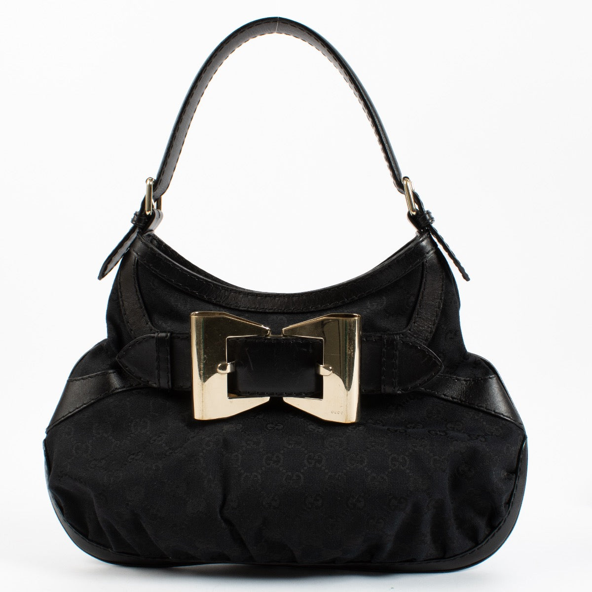 Gucci Black Nylon Shoulder Bag