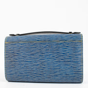 LL09249 Louis Vuitton blue Epi leather Crossbody
