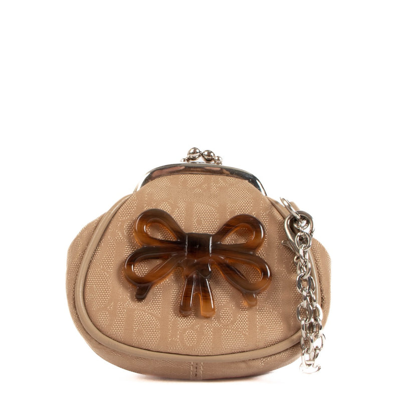 shop 100% authentic second hand Christian Dior Beige Coin Purse on Labellov.com