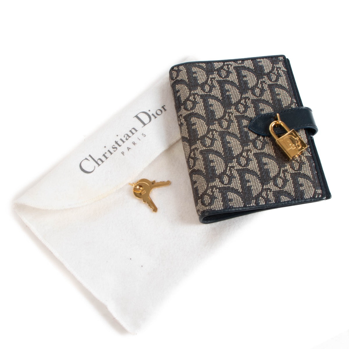 shop 100% authentic second hand Christian Dior Blue Agenda Cover on Labellov.com