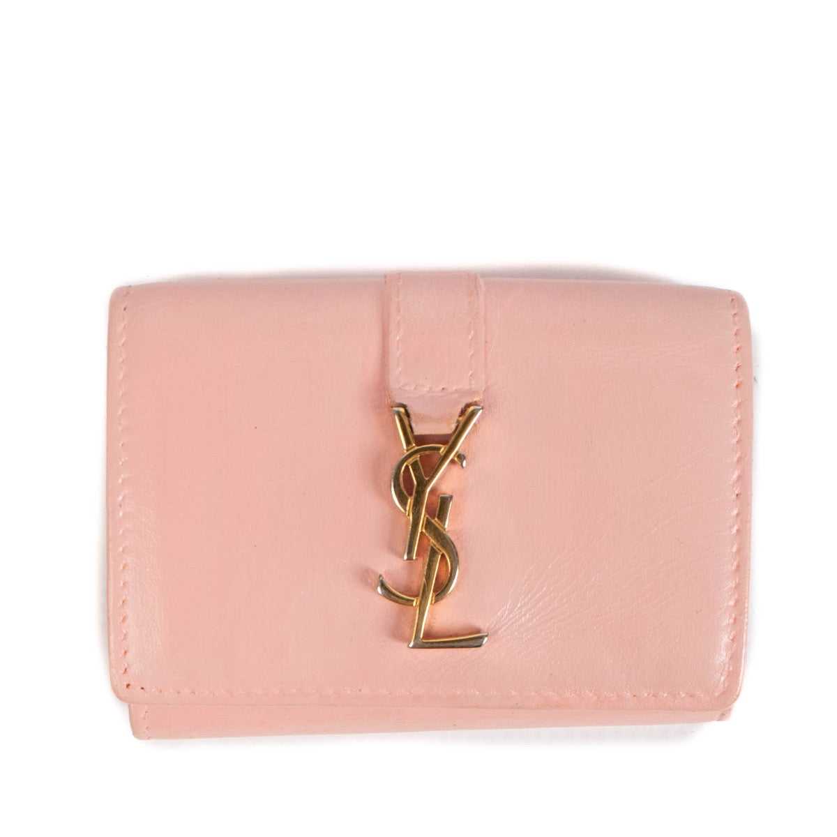 shop 100% authentic second hand Yves Saint Laurent Pink Wallet on Labellov.com