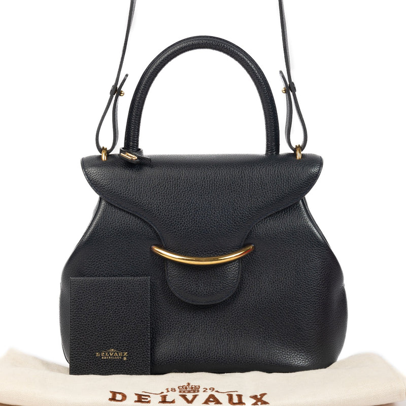 Shop 100% authentic second-hand Delvaux Blue Shoulder bag on Labellov.com