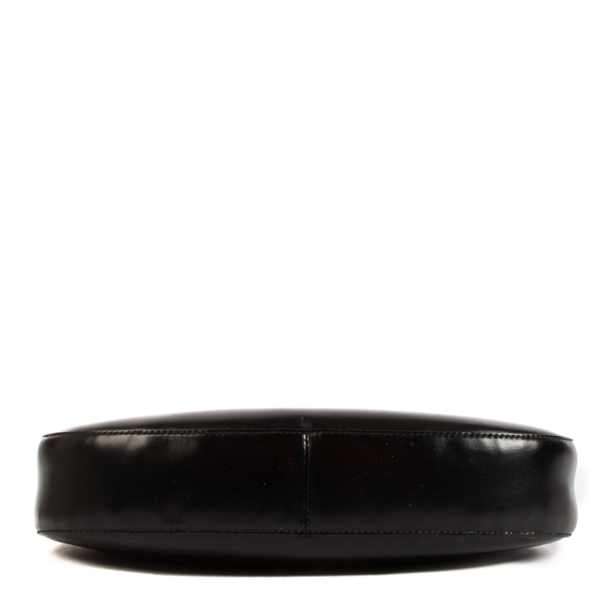 Prada Zwart Leren Schoudertas
