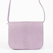 Authentic preloved Celine Lilac Python Medium Classic Box Bag on Labellov.com