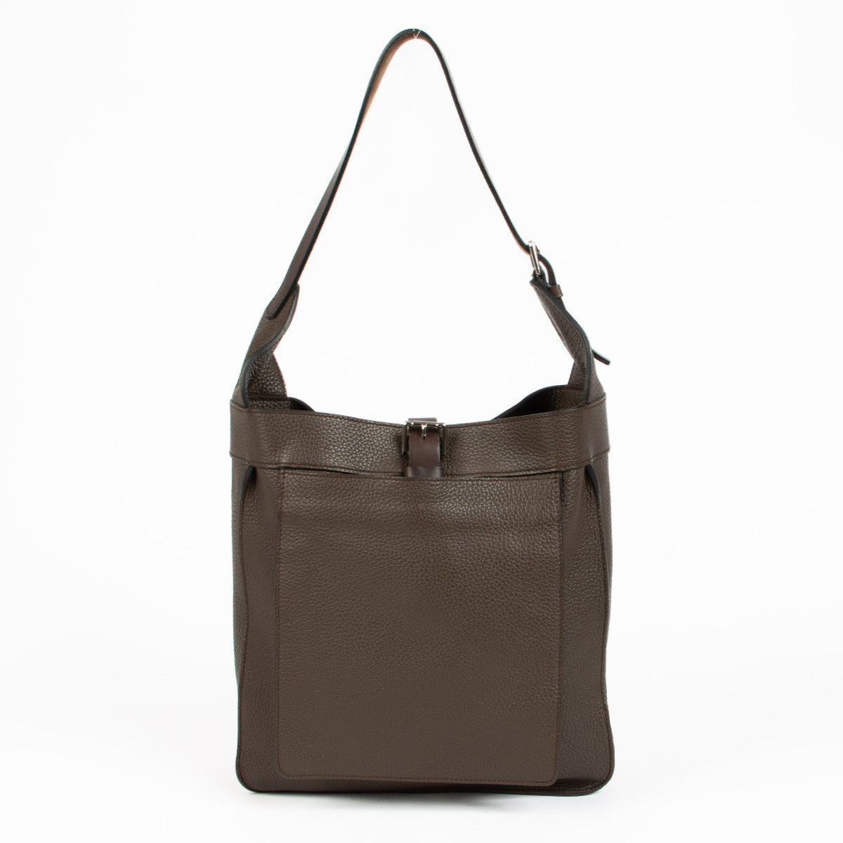 Hermès Brown Leather Shoulder Bag