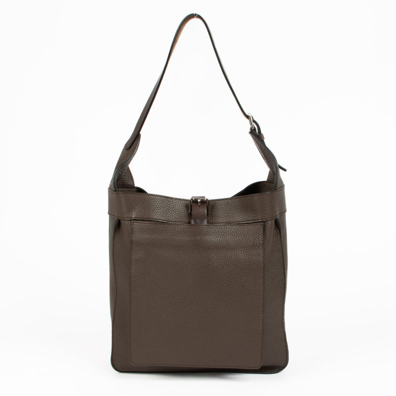 Hermès Brown Leather Shoulder Bag