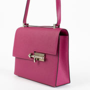 Authentic pre-loved Hermès Verrou 21 Rose Pourpre Epsom PHW on Labellov.com