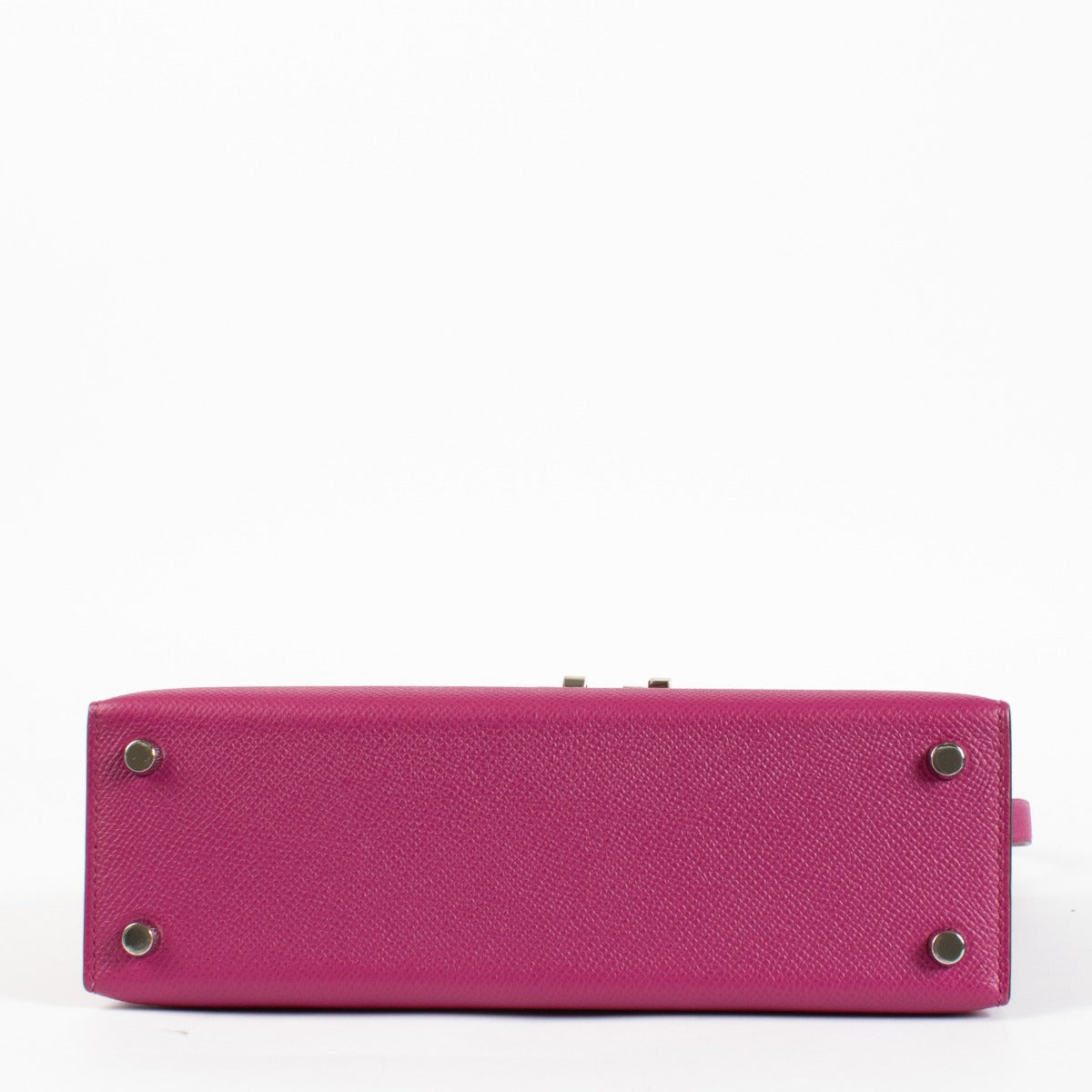 Authentic pre-loved Hermès Verrou 21 Rose Pourpre Epsom PHW on Labellov.com