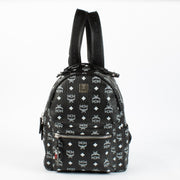 Authentic preloved MCM Black Monogram Backpack on Labellov.com