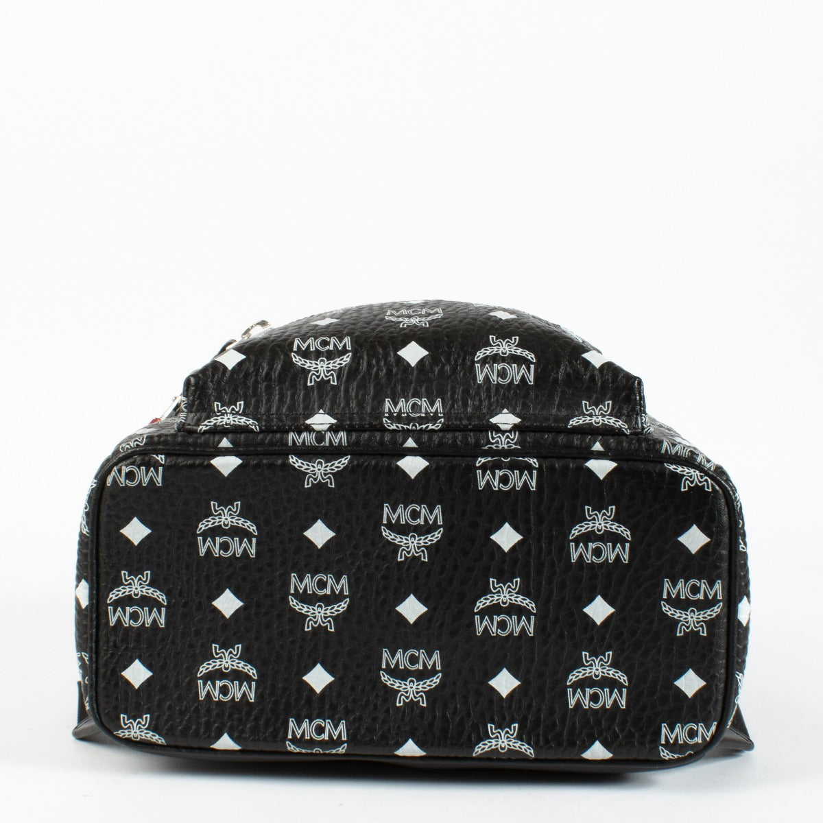 Authentic preloved MCM Black Monogram Backpack on Labellov.com