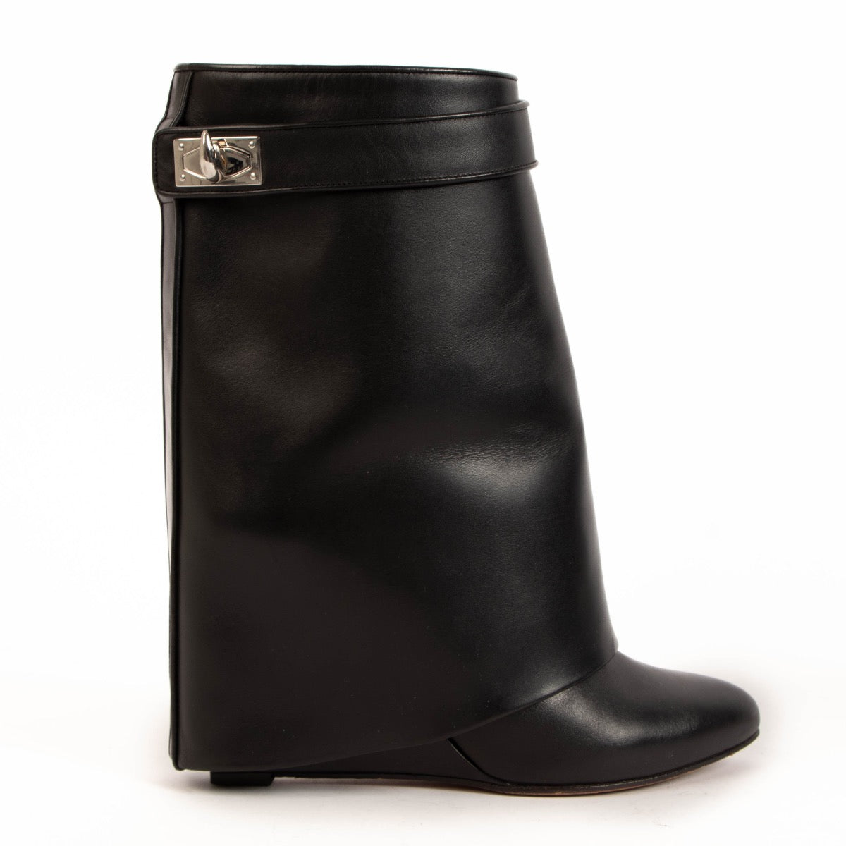 Givenchy Zwarte Shark Lock Laarzen - maat 38