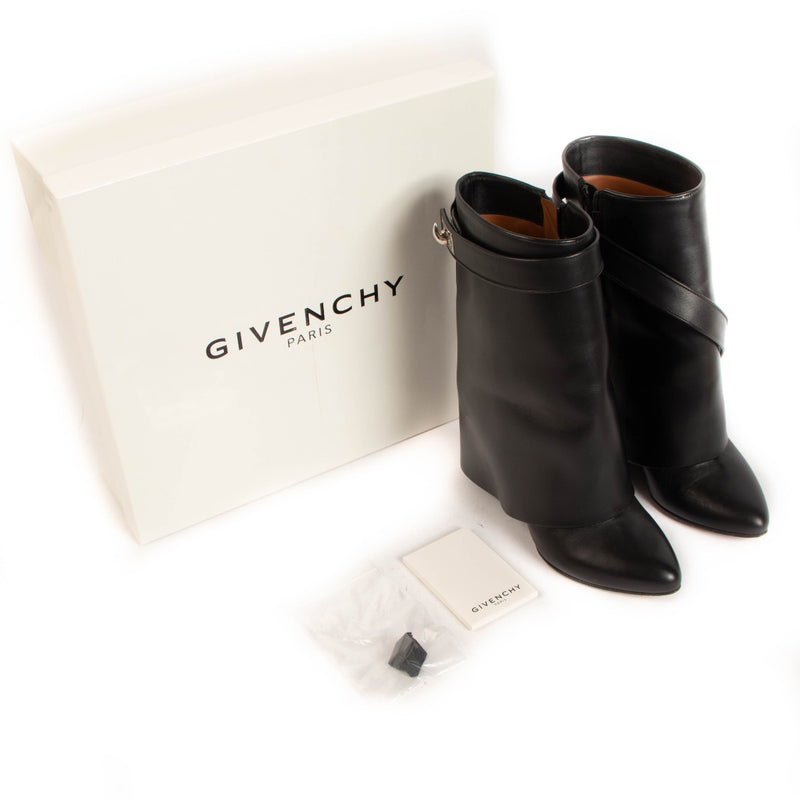 Givenchy Zwarte Shark Lock Laarzen - maat 38