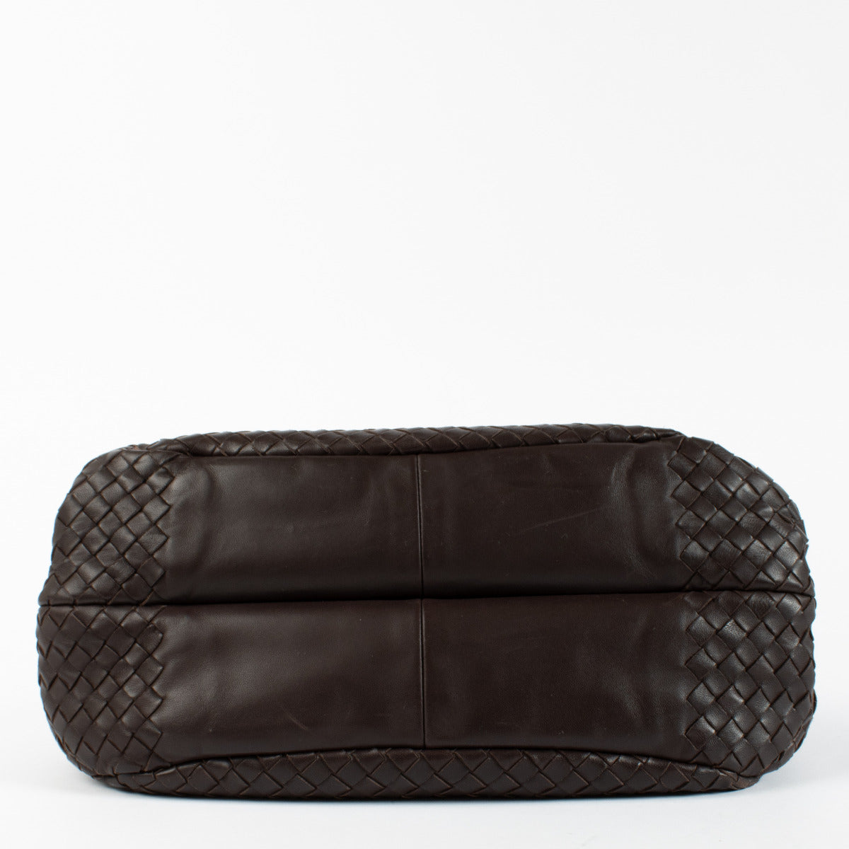 Sac hobo en cuir intrecciato marron Bottega Veneta
