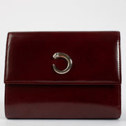 Authentic second hand Cartier Burgundy Leather Le Panthère de Cartier Wallet on Labellov.com