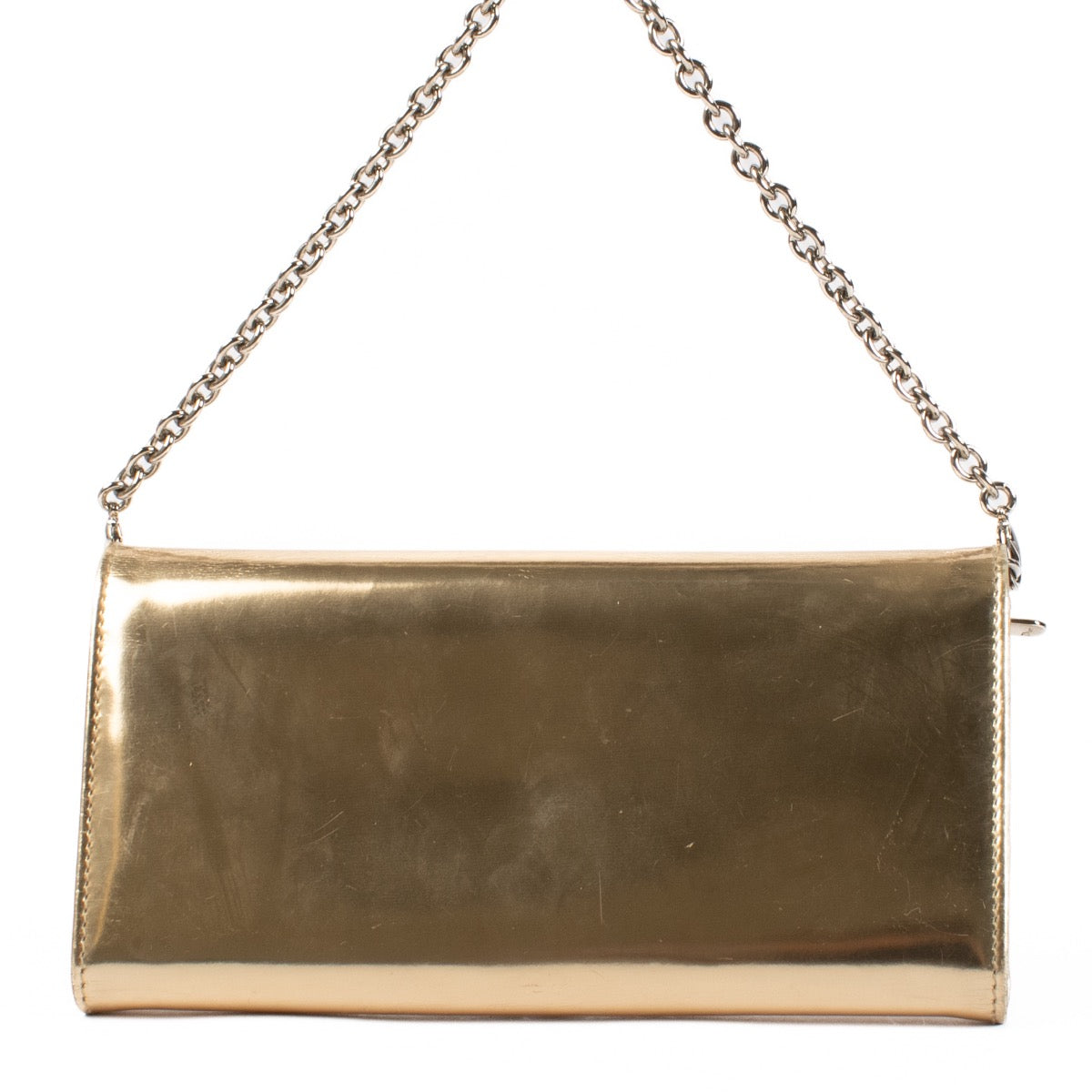 shop 100% authentic second hand Christian Dior Gold Clutch on Labellov.com