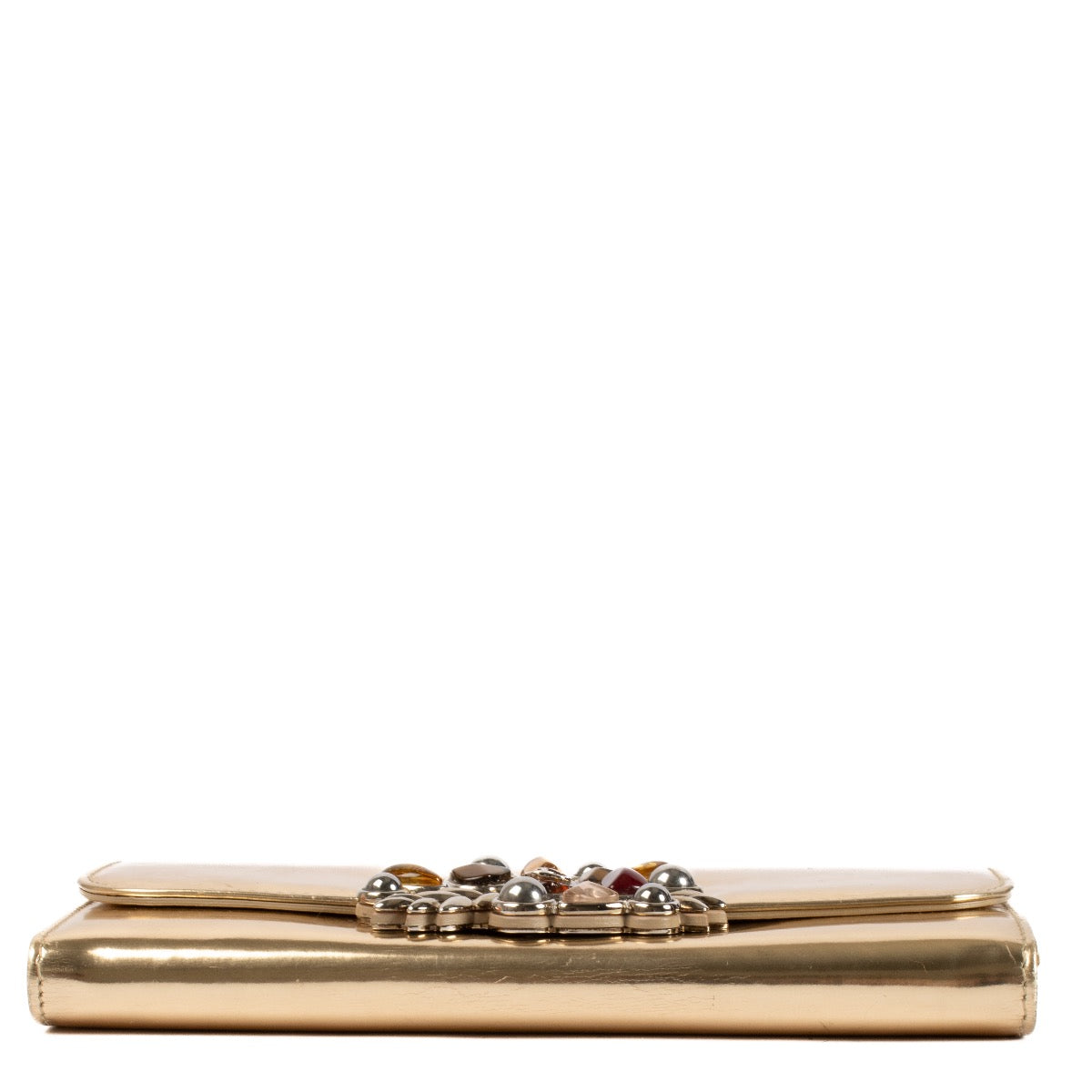 shop 100% authentic second hand Christian Dior Gold Clutch on Labellov.com
